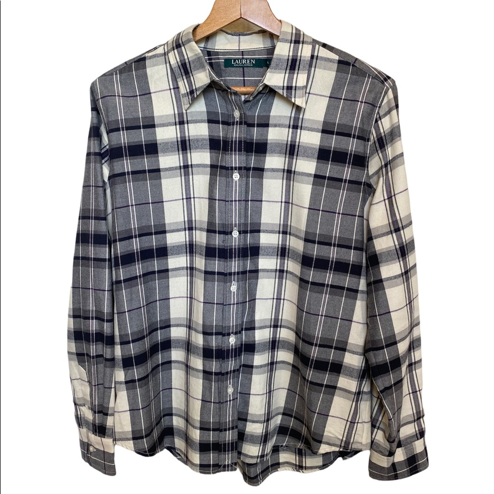 Ralph Lauren flannel top